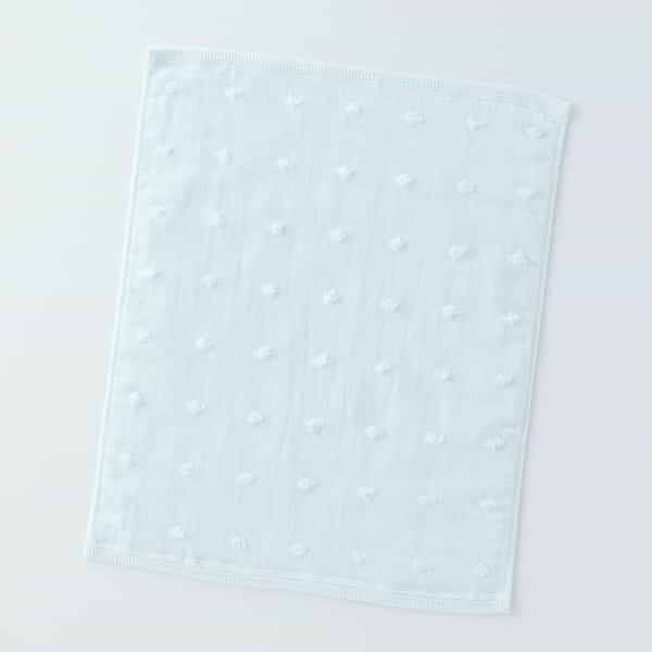ふわふわガーゼドット ゲストタオル（単品）