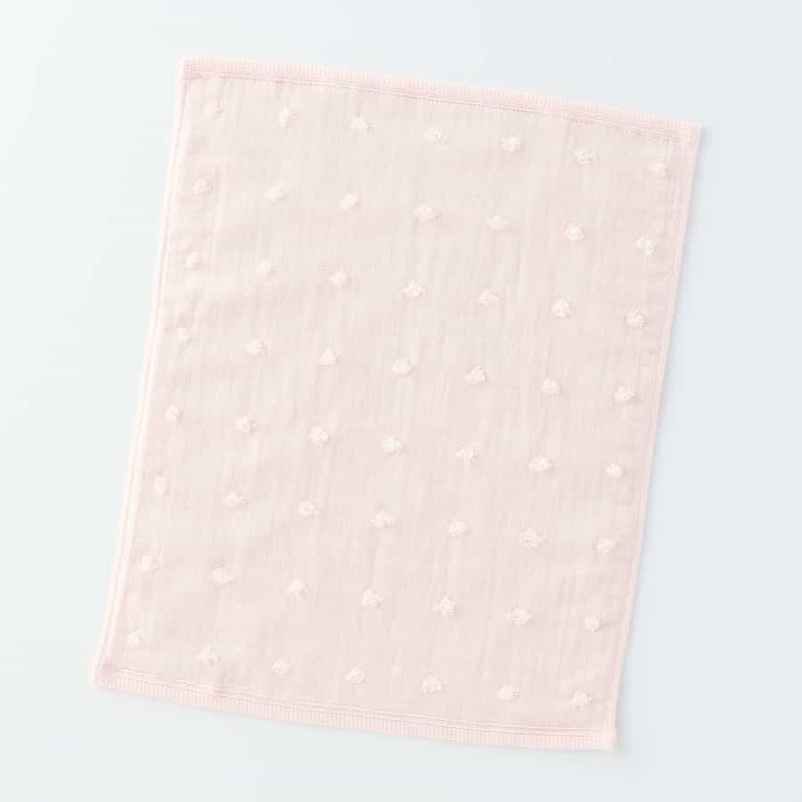 ふわふわガーゼドット ゲストタオル（単品）