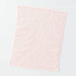 ふわふわガーゼドット ゲストタオル（単品）