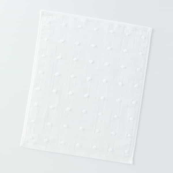 ふわふわガーゼドット ゲストタオル（単品）