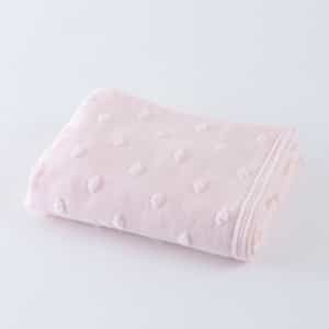 ふわふわガーゼドット フェイスタオル