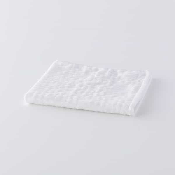 マシュマロパフガーゼカラー ゲストタオル