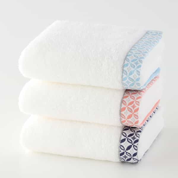 和COMON「花七宝」 フェイスタオル