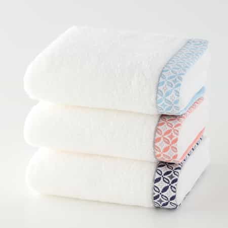 和COMON「花七宝」 フェイスタオル