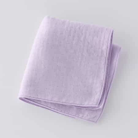 マシュマロガーゼ&パイルカラー タオルハンカチ