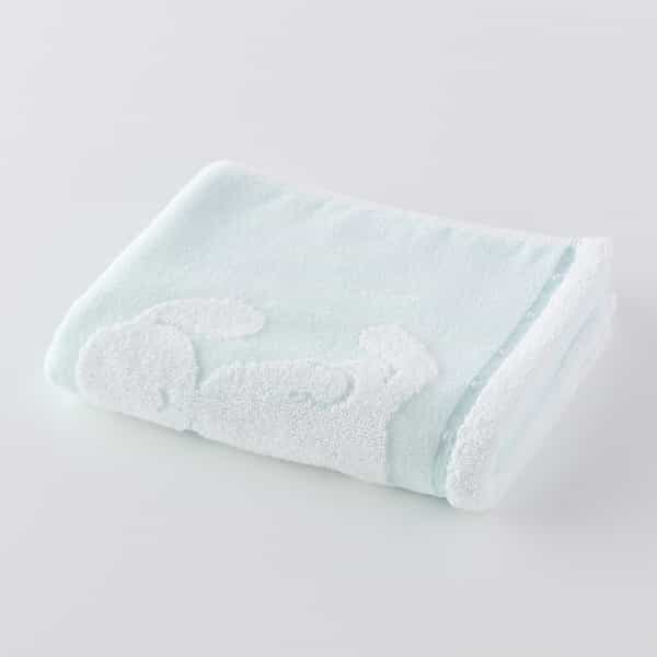 ふわふわバニー フェイスタオル