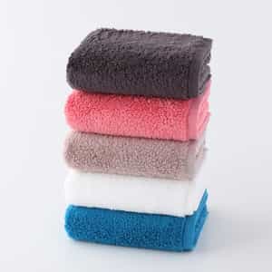 "とってもよく吸う「ごくふわ」" フェイスタオル