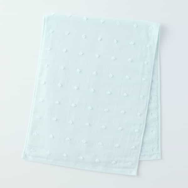 ふわふわガーゼドット フェイスタオル（単品）