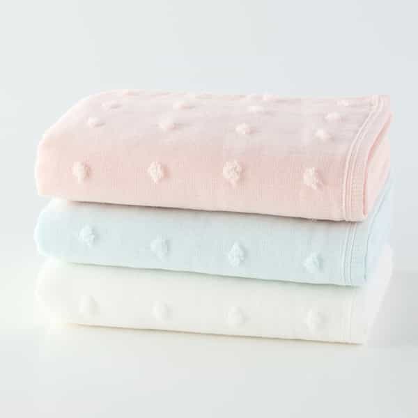 ふわふわガーゼドット フェイスタオル（単品）