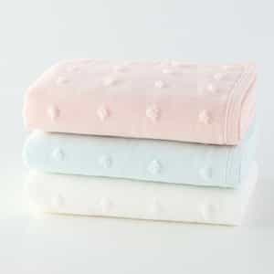 ふわふわガーゼドット フェイスタオル（単品）