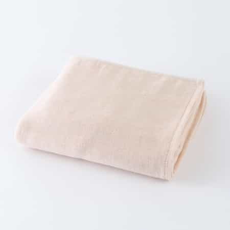 土染めオーガニックガーゼ フェイスタオル