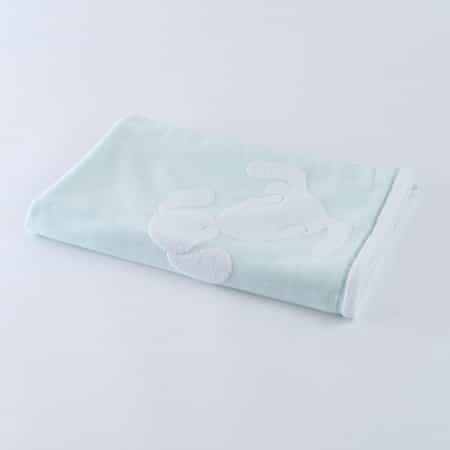 ふわふわバニー ベビーバスタオル