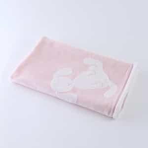 ふわふわバニー ベビーバスタオル
