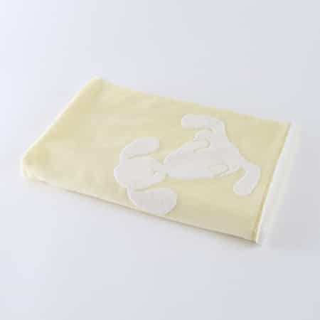 ふわふわバニー ベビーバスタオル
