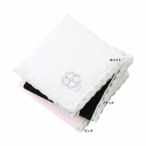 スワロフスキー クローバー タオルハンカチ