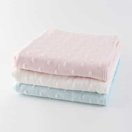 ふわふわガーゼドット バスタオル