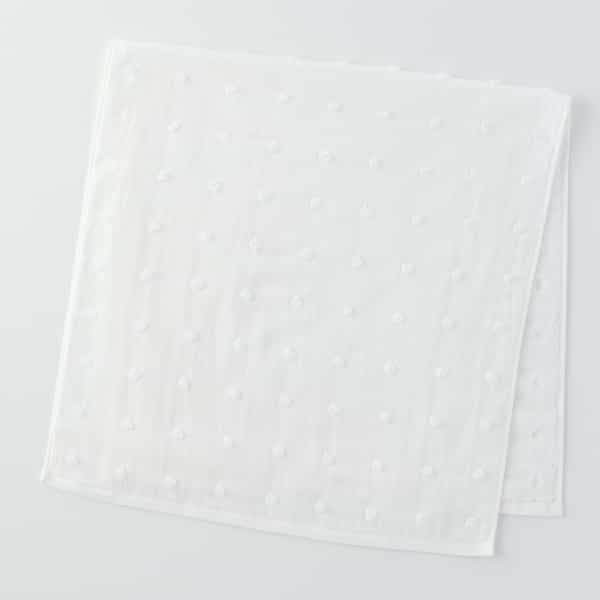 ふわふわガーゼドット スモールバスタオル（単品）