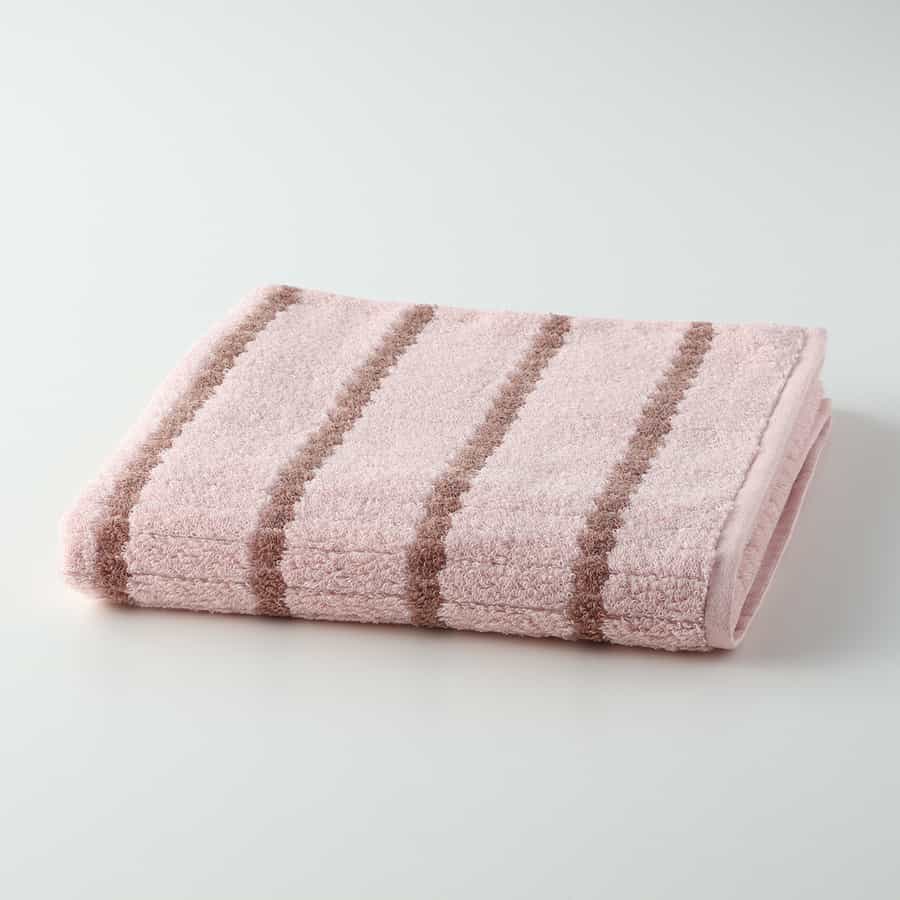 "とってもよく吸う「ぷっくり」" バスタオル