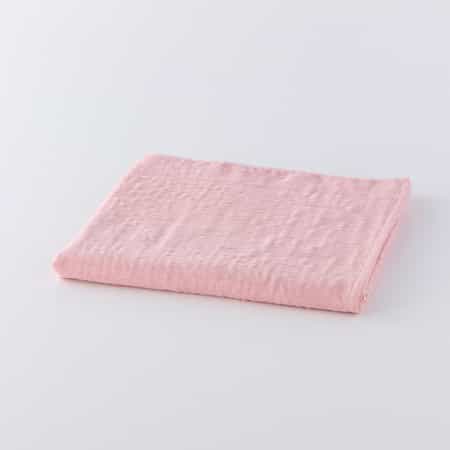 マシュマロパフガーゼカラー バスタオル