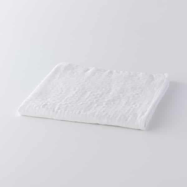 マシュマロパフガーゼカラー バスタオル