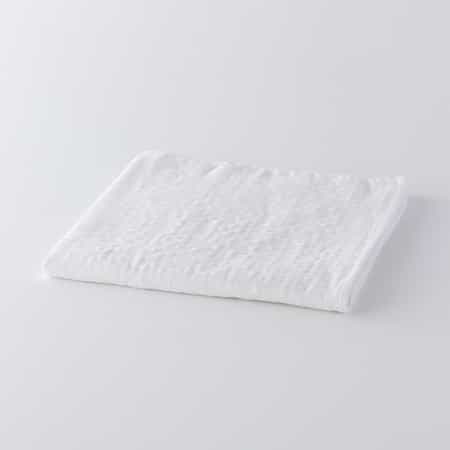 マシュマロパフガーゼカラー バスタオル