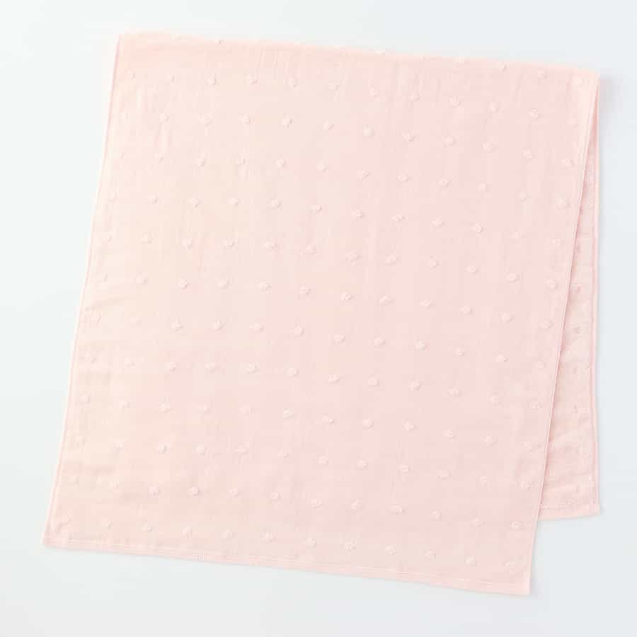 ふわふわガーゼドット バスタオル（単品）