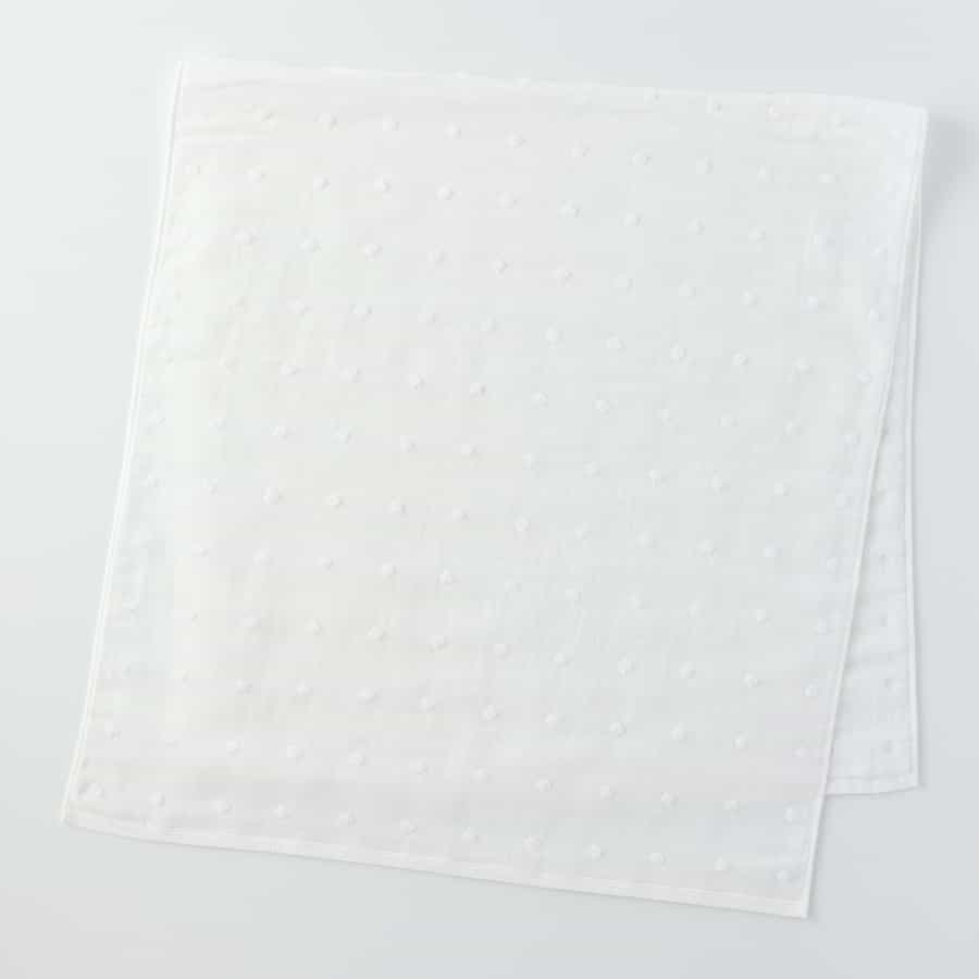 ふわふわガーゼドット バスタオル（単品）