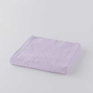 マシュマロガーゼ&パイルカラー バスタオル