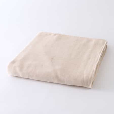 土染めオーガニックガーゼ バスタオル