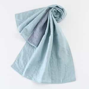 リバーシブルマシュマロガーゼマフラー 40×110cm