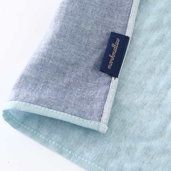 リバーシブルマシュマロガーゼマフラー 40×110cm