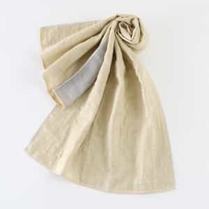 リバーシブルマシュマロガーゼマフラー 40×110cm