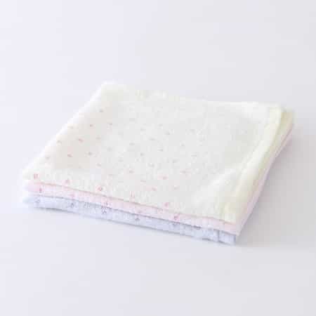 ソフト水玉 ゲストタオル