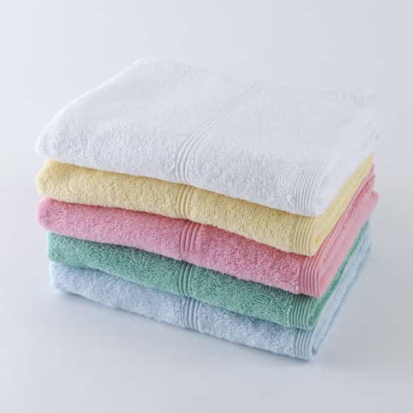 ユニバーサルカラー フェイスタオル