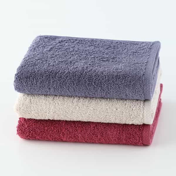 ソリッドカラー フェイスタオル（単品）