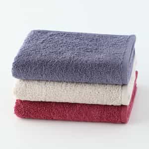 ソリッドカラー フェイスタオル（単品）