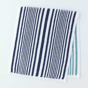 リバーシブルストライプ フェイスタオル（単品）