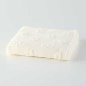 ふんわりフラワーガーゼ フェイスタオル