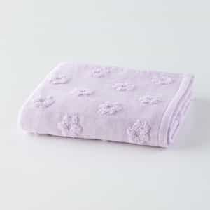 ふんわりフラワーガーゼ フェイスタオル
