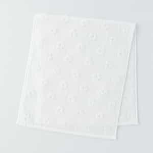 ふんわりフラワーガーゼ フェイスタオル（単品）