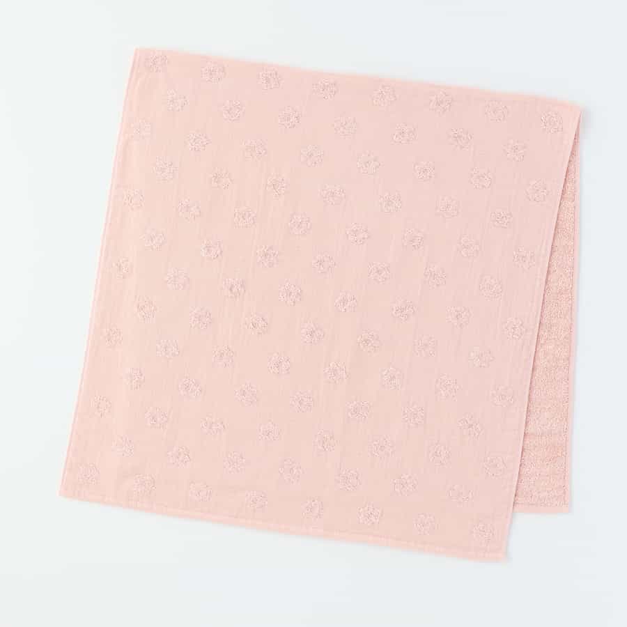 ふんわりフラワーガーゼ バスタオル（単品）