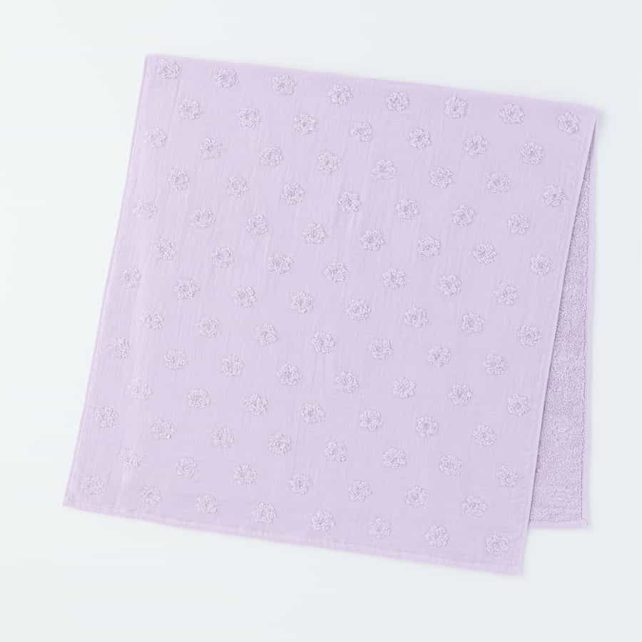 ふんわりフラワーガーゼ バスタオル（単品）