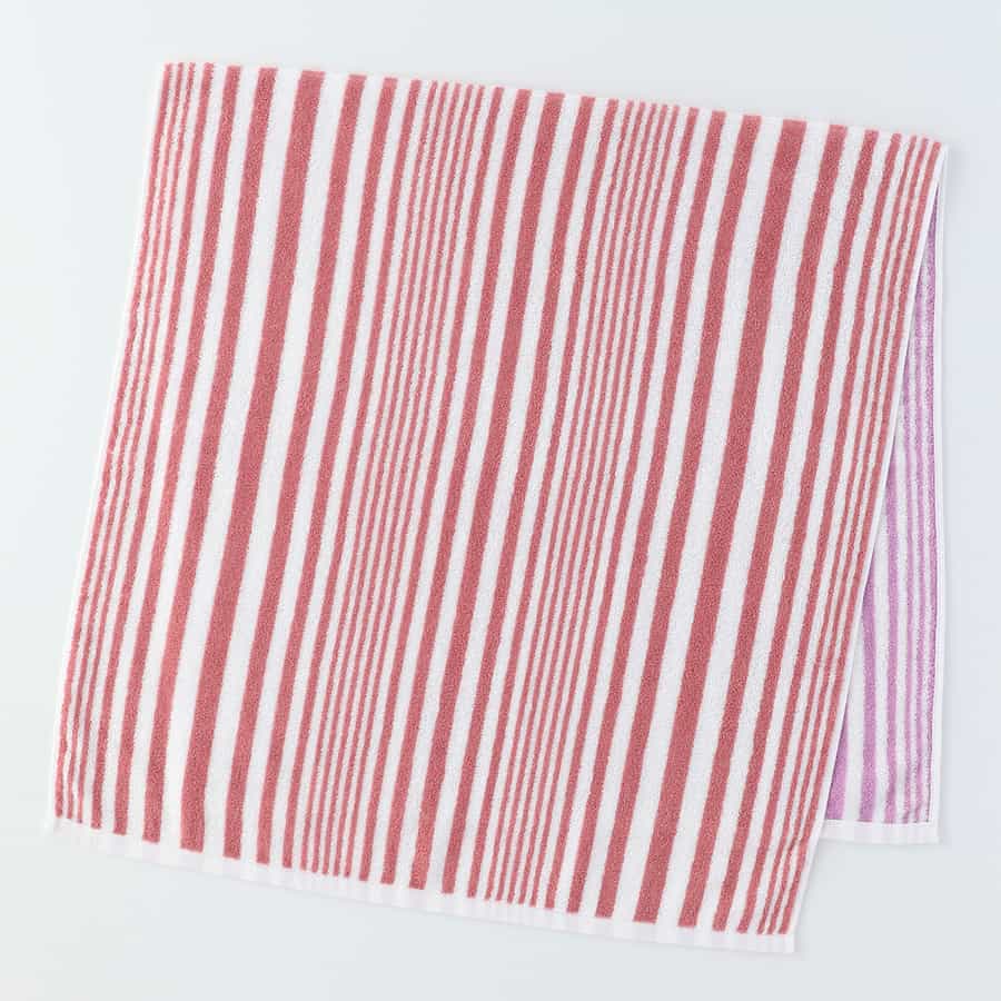 リバーシブルストライプ バスタオル（単品）