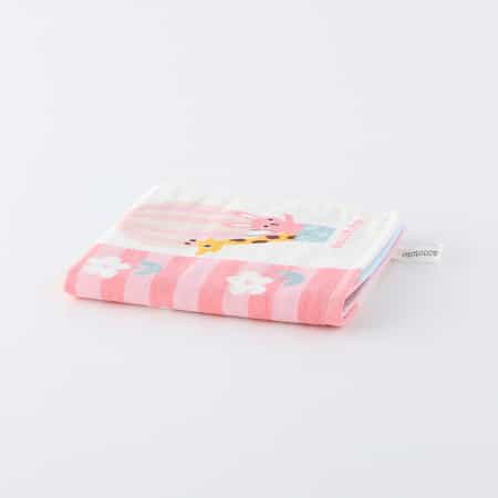 のりものパッチワーク ゲストタオル