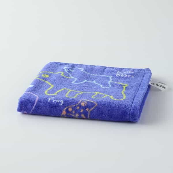 どうぶつマップ ゲストタオル（単品）