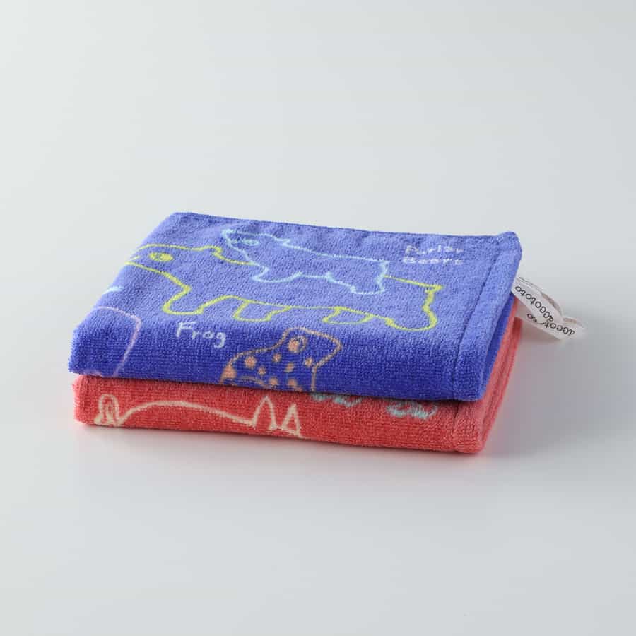 どうぶつマップ ゲストタオル（単品）
