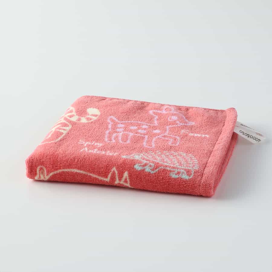 どうぶつマップ ゲストタオル（単品）