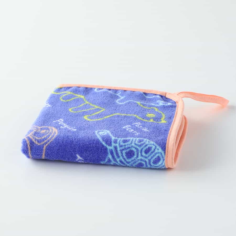 どうぶつマップ スクールタオル（単品）