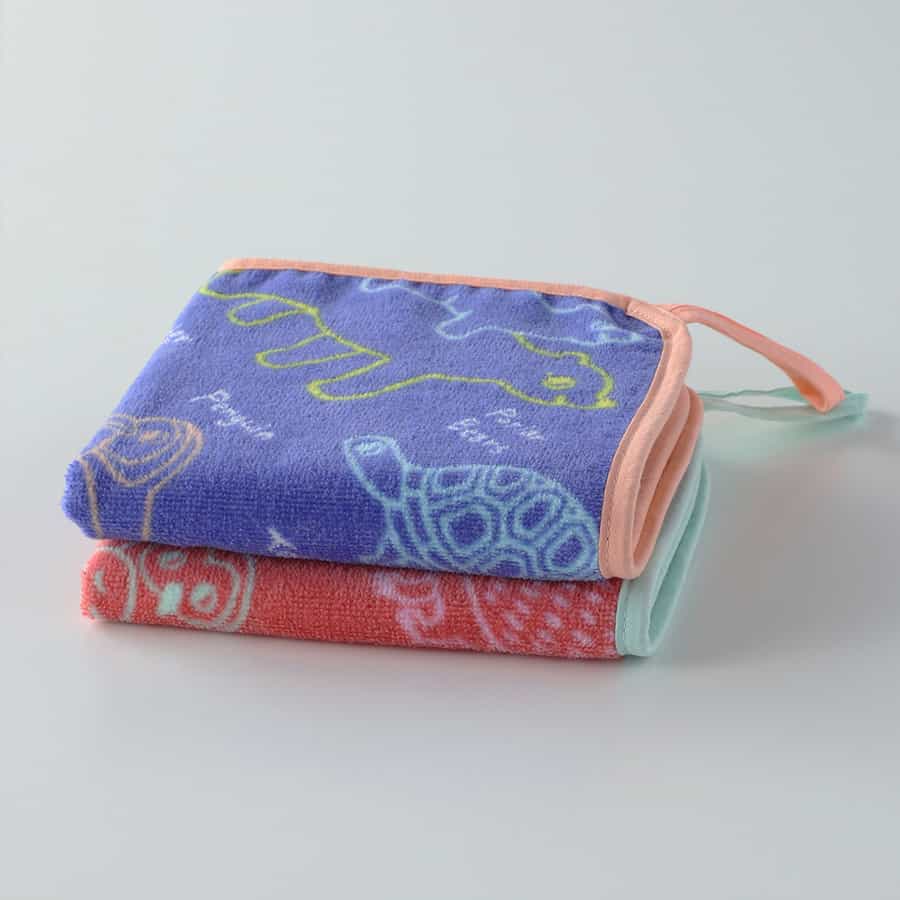 どうぶつマップ スクールタオル（単品）