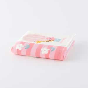 のりものパッチワーク フェイスタオル